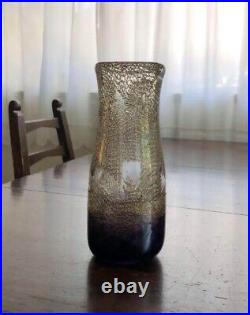 Rare Murano Glass 70s Venetian glass vase signed good condition item