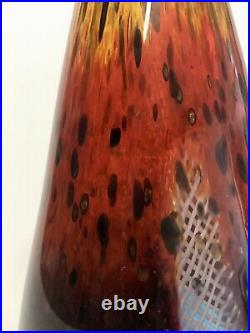 Rare Murano Glass Dino Martens Eldorado Vase Aureliano Toso