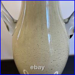 Rare Pino Signoretto Signed Murano Amphora Venetian Glass Vase Original OOAK