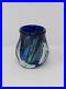 Robert-Eickholt-2007-Blue-Abstract-Floral-Art-Glass-Vase-5-Signed-VSSW-01-dsxr