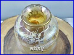 Robert Eickholt 7 Signed Handblown Iridescent Art Glass Vase