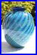 Robert-Eickholt-Art-Glass-4-25-Bud-Vase-Iridescent-Swirls-Luster-Signed-1989-01-cn