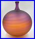Scott-Gamble-Studio-Art-Glass-Purple-Pink-Orange-Swirl-Vase-Signed-Dated-2014-01-adq
