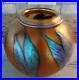 Signed-1990-Charles-Lotton-Studio-Art-Glass-Gold-Iridescent-Multi-Floral-Vase-01-xd