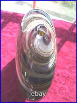 Signed Delish Art Glass Vase Jeremy and Chelsea Griffith