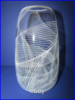 Signed Terrane 2018 Art Glass Vase 1041