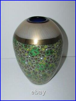 Signed Valentina Murano Incalmo Millefiori/Murrine Art Glass Vase 894
