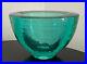 Signed-Vintage-Fire-and-Light-Turquoise-Wide-Lip-Bowl-Vase-Mint-01-zlt
