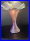 Stuart-Abelman-iridescent-pulled-feather-art-glass-vase-signed-1984-01-ube