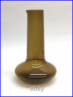 Timo Sarpaneva Glass Decanter Vase For Iittala Finland
