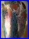 VTG-Artisan-Hand-Blown-Aurene-Favrile-Iridescent-Art-Glass-Vase-Signed-8-5-01-luf