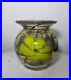Vandermark-Studio-Signed-Art-Glass-Vase-Yellow-Flowers-Vines-Iridescent-UV-Glow-01-psfu
