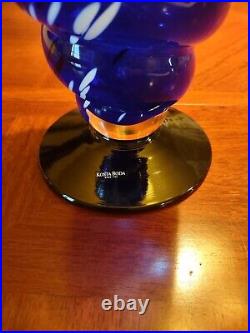 Vase Kosta Boda Art Glass 11T Signed By Ann Wahlstrom 49135 Sweden