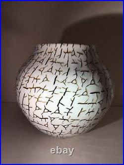 Venini Murano Glass Vase Designed By Alessandro De Santillana, Venini, 2000
