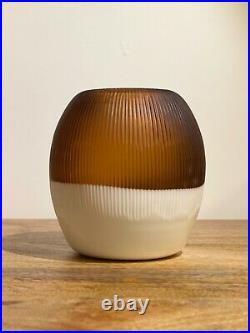 Venini Thomas Stearns Nebbie Lunari Murano Glass Vase