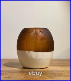 Venini Thomas Stearns Nebbie Lunari Murano Glass Vase