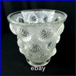 Verlys Les Cabochon VASE French Art Glass Vase, Opalescent, Circa 1937 Exquisite