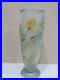 Vintage-16-5-inches-large-art-glass-vase-with-enamel-flowers-Signed-01-ibku