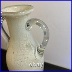 Vintage Italian Murano Signed Pino Signoretto Art Glass Vase