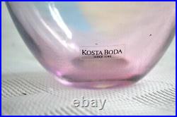 Vintage Kosta Boda Pink Vase