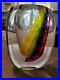 Vintage-MURANO-Labeled-Signed-LUIGI-ONESTO-Art-Glass-Vase-RARE-Large-Size-10-5-01-grr