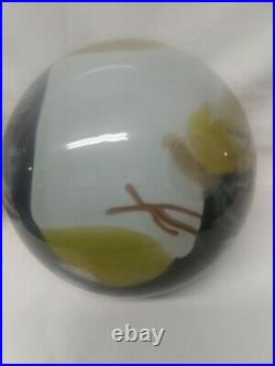 Vintage Ritter Signed Murano Glass Vase 6.5