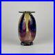 Vintage-Signed-Hand-Blown-Clear-Art-Glass-Vase-Circa-1977-In-Blue-Yellow-01-vr