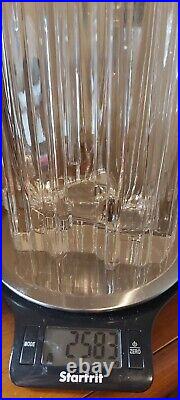 Vintage Tapio Wirkkala Alpina Finnish Signed and Numbered Glass 11.5 Vase MCM