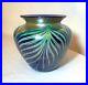 Vintage-hand-blown-Fellerman-86-pulled-feather-signed-blue-studio-glass-vase-01-xdw
