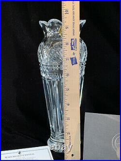 Waterford Mothers Day Crystal Vase Original Box Artist Signed