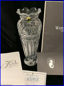 Waterford Mothers Day Crystal Vase Original Box Artist Signed