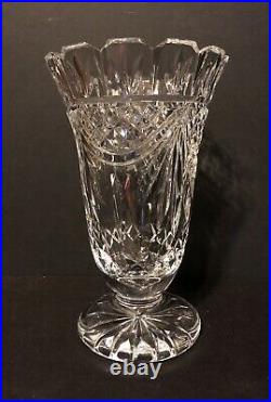 Waterford Society Limited First Edition 8.5 PENROSE VASE Etched Signed WS 1995
