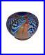 Zephyr-Studio-Peacock-Art-Vase-Glass-1977-Swirl-Abstract-Signed-01-ax